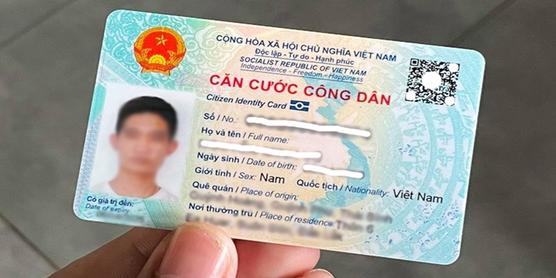 Xác thực CCCD/CMND để xác minh danh tính